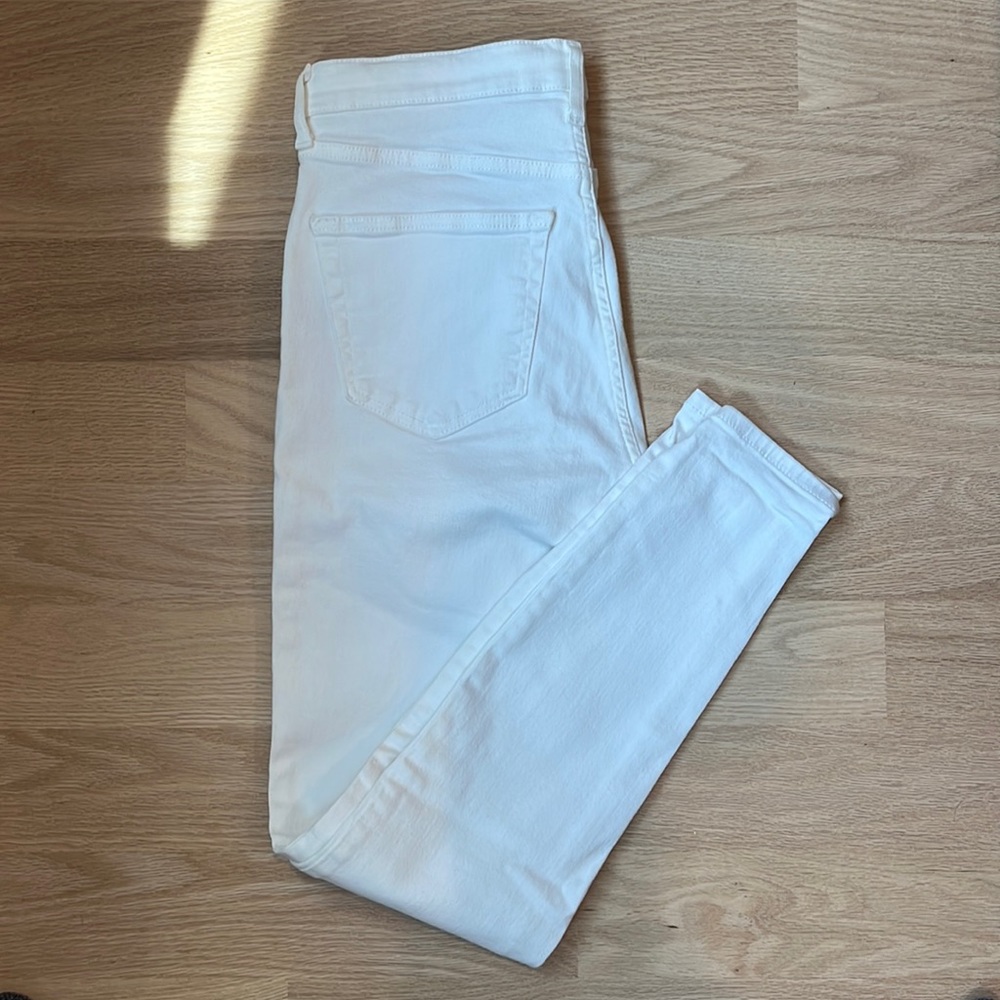 White Top Shop Jeans